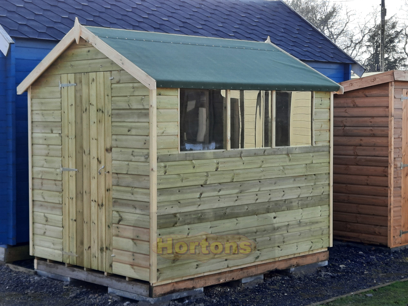Log Cabin 8ft X 6ft Shed - Apex Dalby