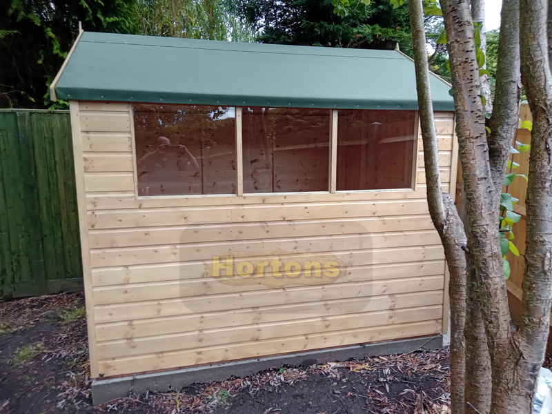 7ft x 7ft Shed - Apex Dalby - Click Image to Close