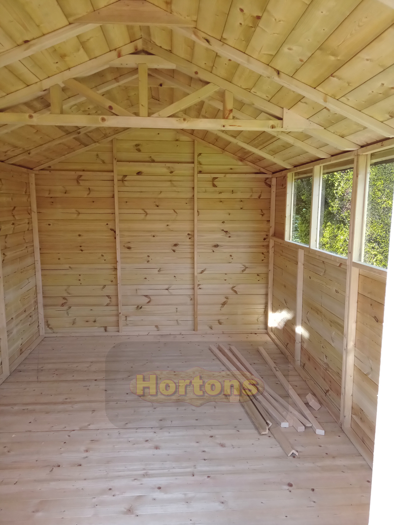 12ft x 8ft Shed - Apex Dalby - Click Image to Close