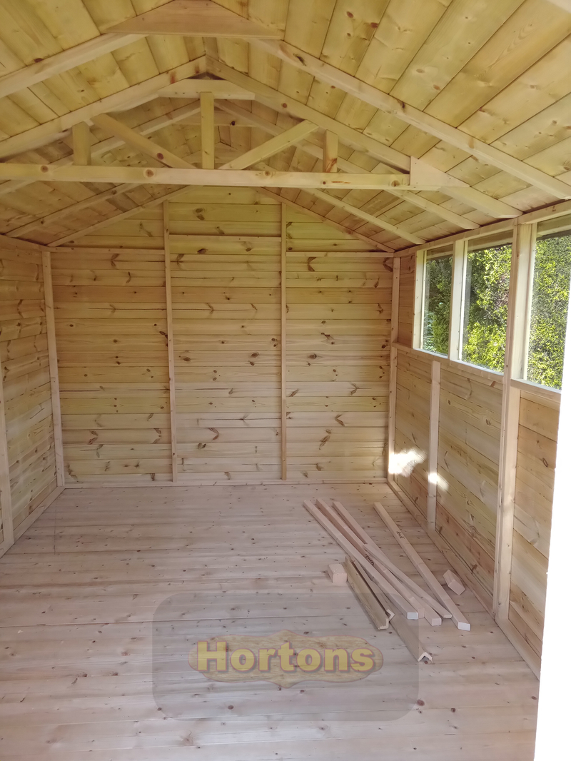 7ft x 7ft Shed - Apex Dalby - Click Image to Close