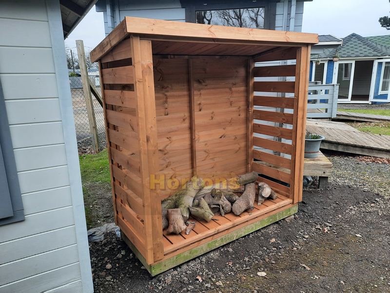 6ft x 2ft 6" Log Store - Click Image to Close