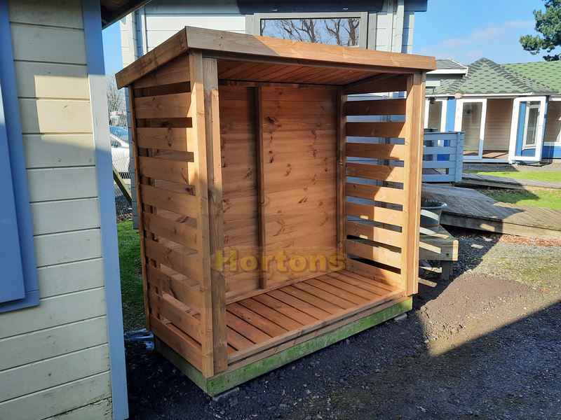 6ft x 2ft 6" Log Store