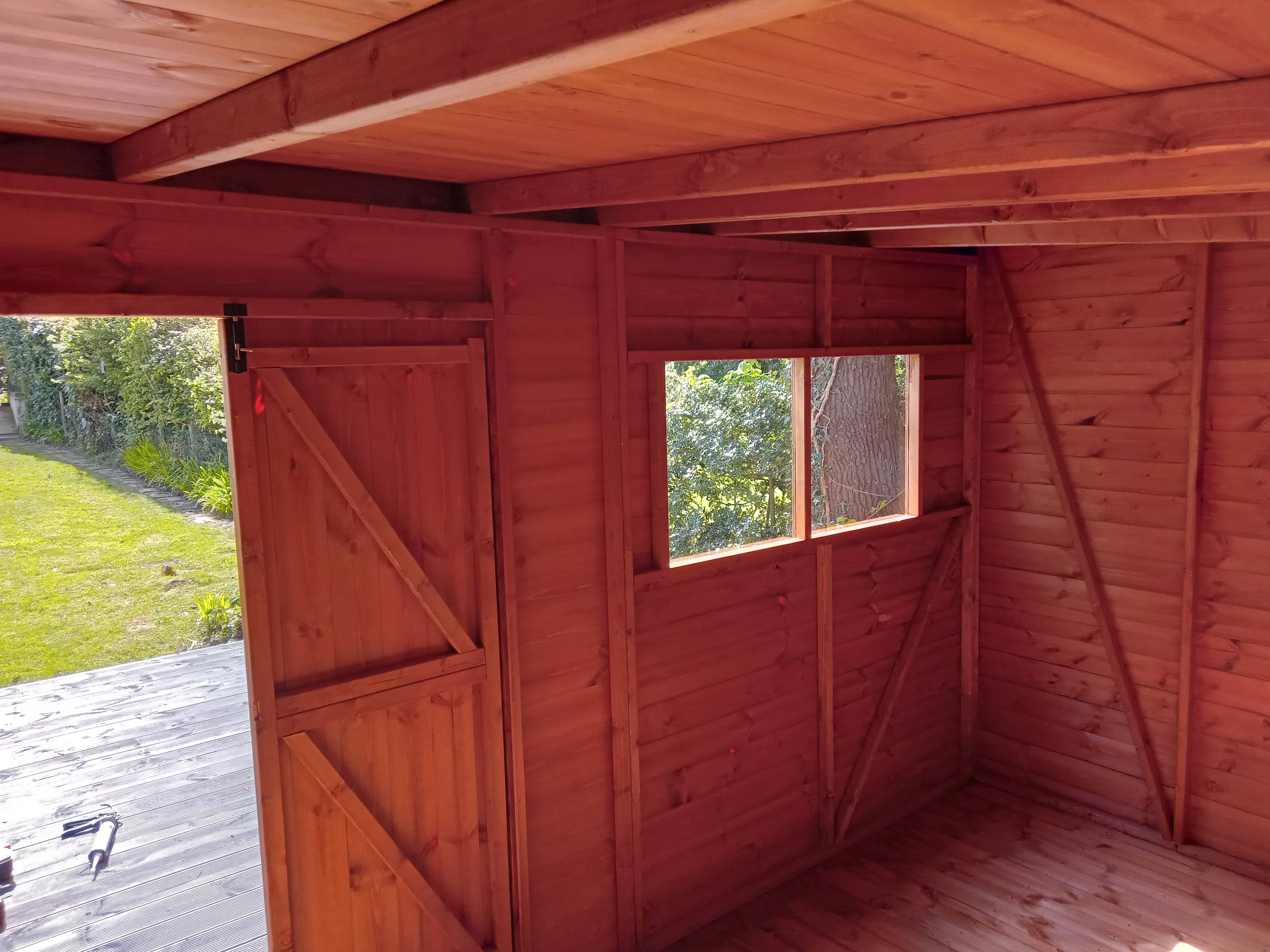 10ft x 6ft Garden Workshop Shed - Pent Supreme