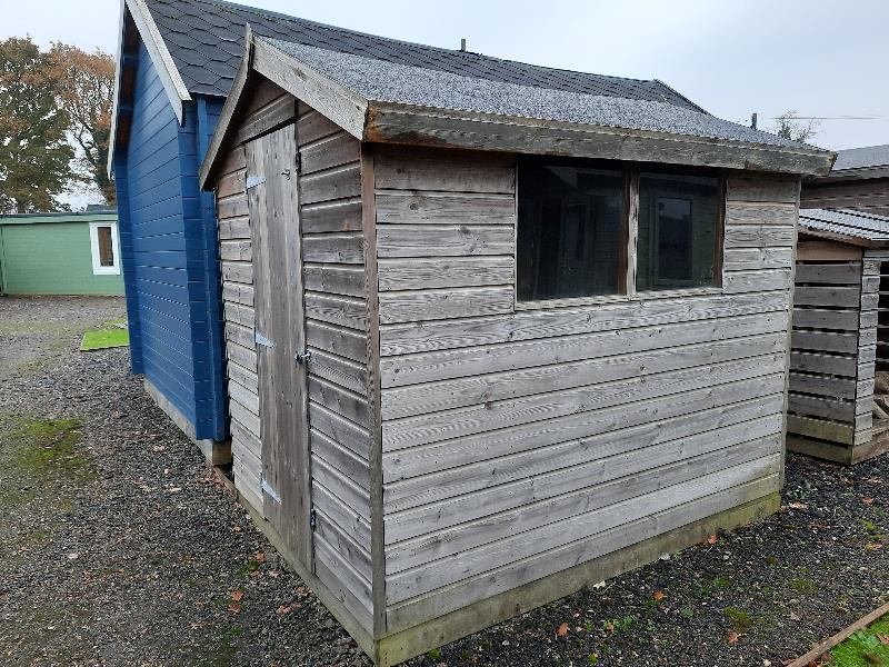 Log Cabin 6' X 8' Apex Pressure Treated Shed - Ex Display