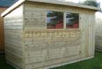 Log Cabin 14ft X 8ft  Extra Strong Pressure Treated Pent Shed