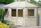 Log Cabin 8ft X 6ft Pressure Treated Belvoir Summerhouse