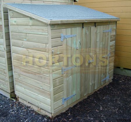 Log Cabin 6x4ft Tooltidy - Strong Pressure Treated Storage Shed