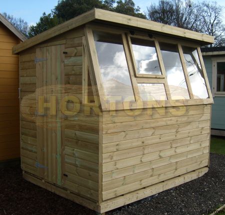 Log Cabin 12ft X 10ft Single Potting Shed