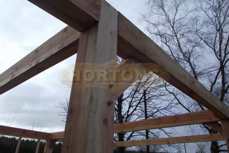 Timber frame post and beam garage specifications and T&Cs