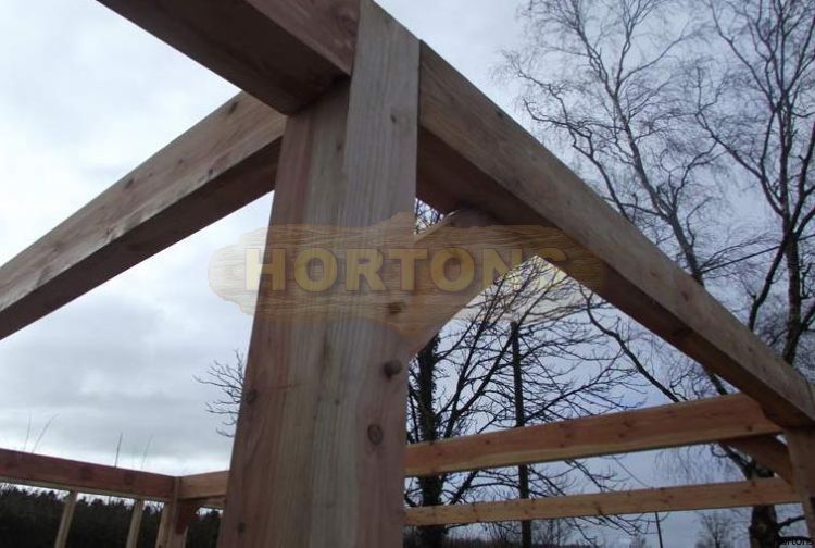 Timber frame post and beam garage specifications and T&Cs - Click Image to Close