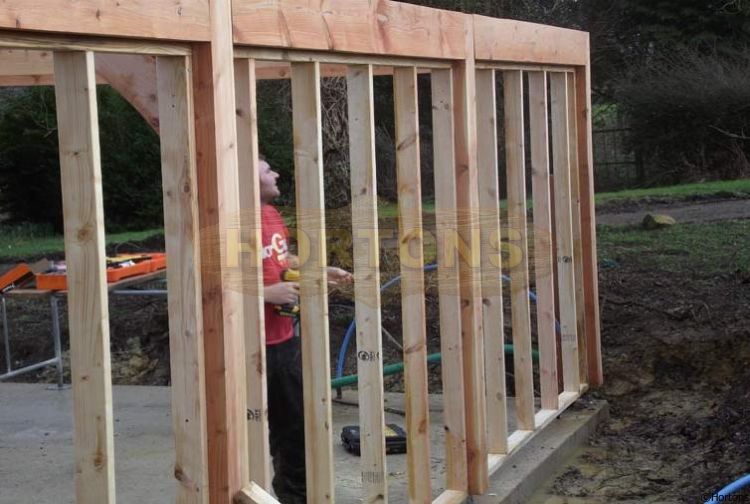 Timber frame post and beam garage specifications and T&Cs