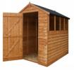 Log Cabin Value Apex 5' X 7'  Featheredge Overlap Garden Shed