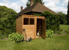 Log Cabin Value Pent 8' X 6' Shiplaplap Garden Shed