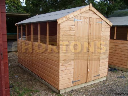 Log Cabin Value Apex 6' X 10' Shiplaplap Garden Shed