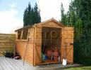 Log Cabin 8' X 10' Premium Shiplap Garden Shed