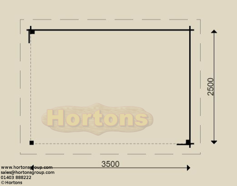 3.5m x 2.5m Garden Gazebo - Click Image to Close