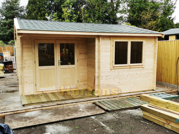 Product image 5m x 4m Colchester Log Cabin