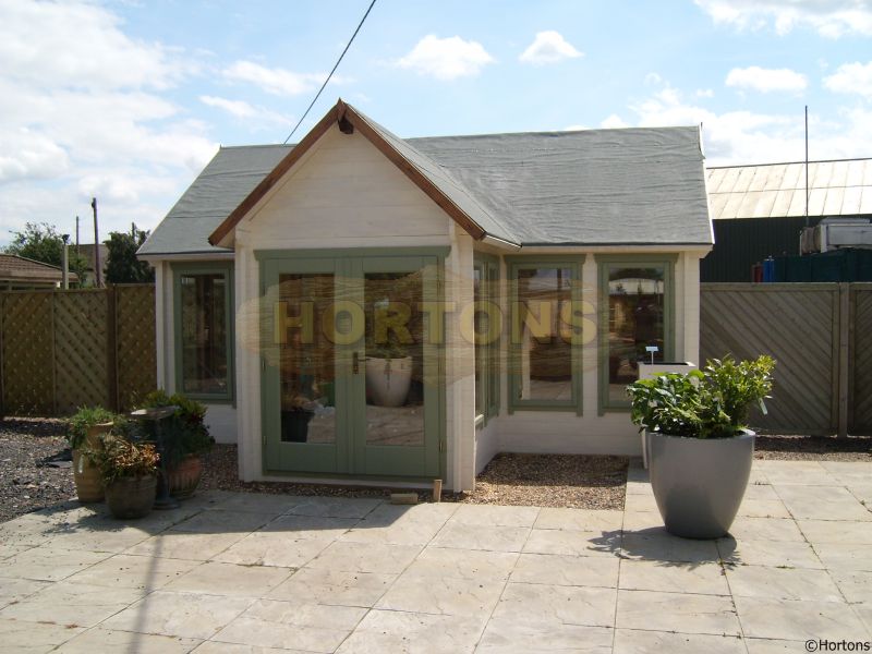 Dorset 35mm log cabin