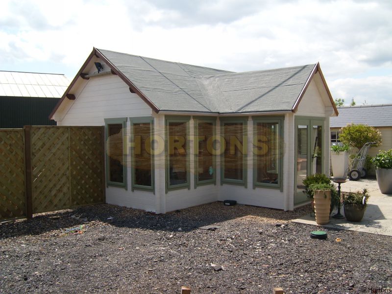 Dorset 35mm log cabin