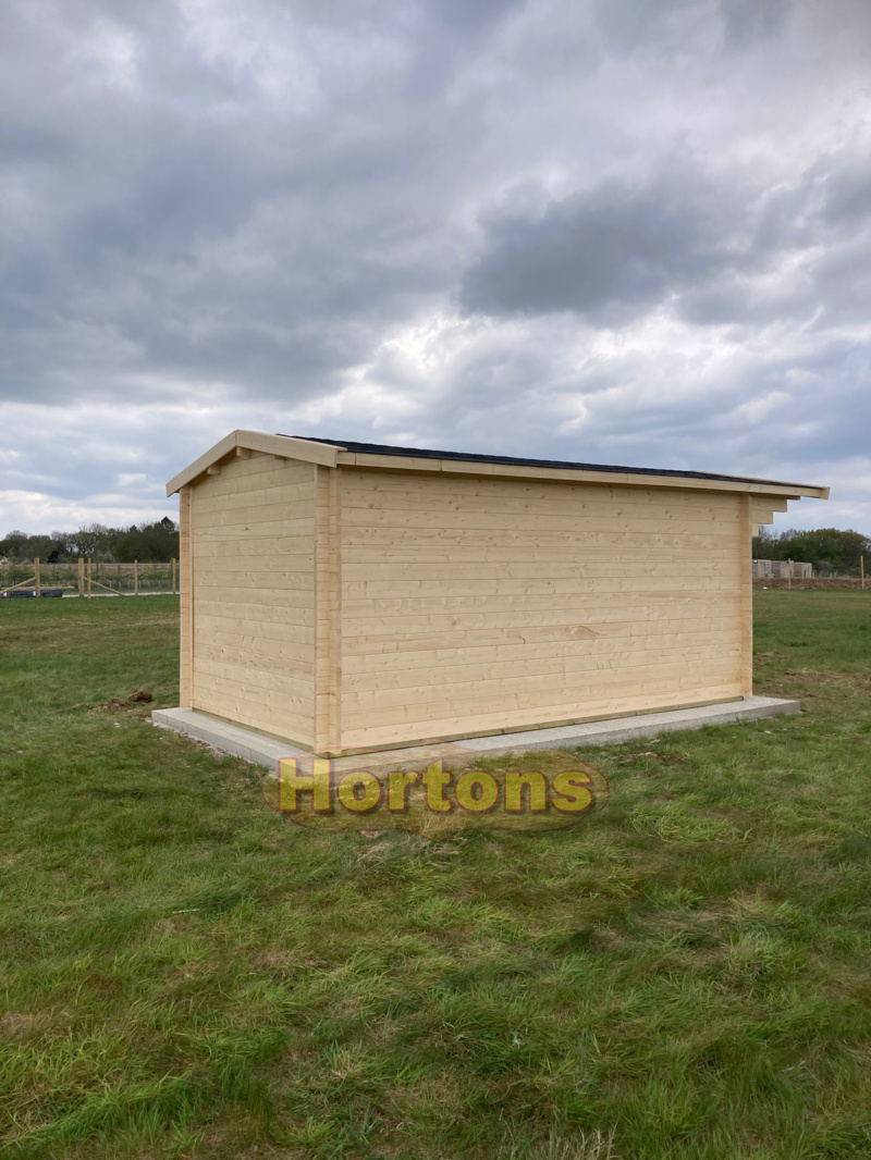 5x6m Log cabin with doubled glazed front wall_3