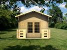 3x8 Sutton 28mm Log cabin