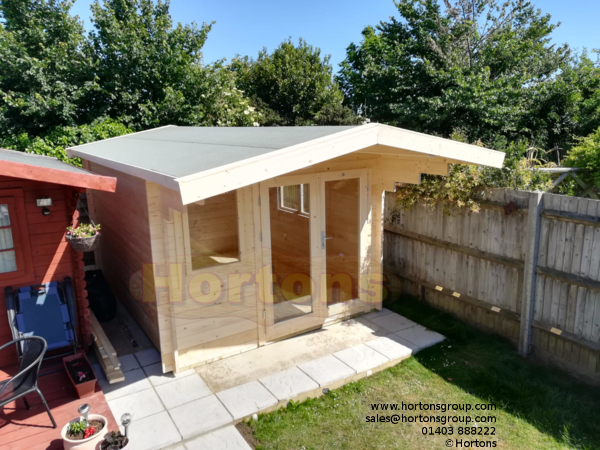 Log Cabin Sheffield Twinskin 28 + 28mm   3.0 X 4.0m