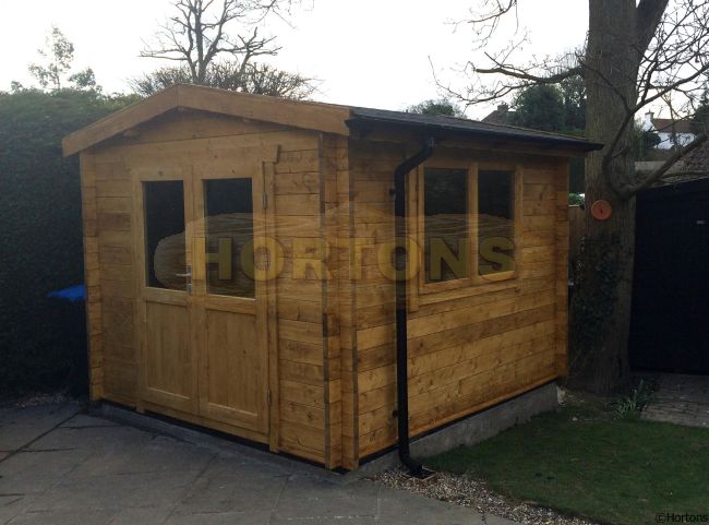 35mm Middlesbrough 3 x 3 Log Cabin - Click Image to Close