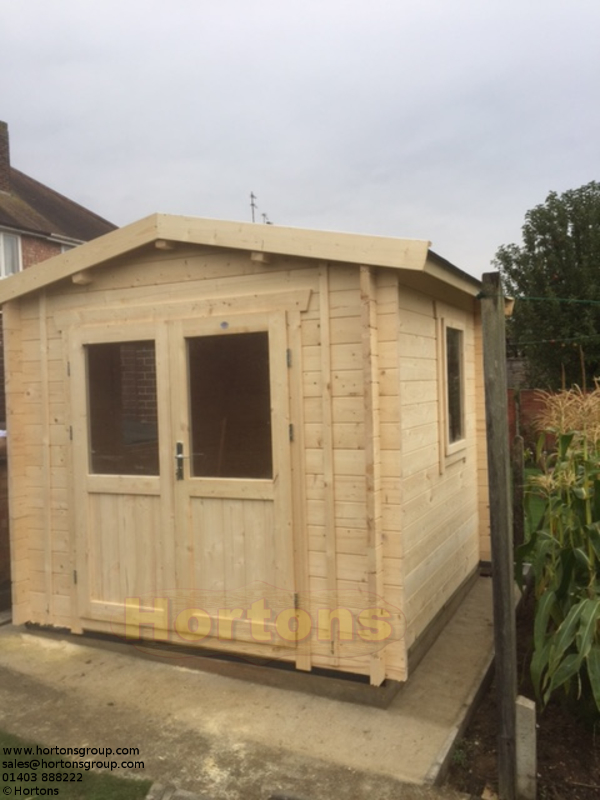 35mm Middlesbrough 3 x 3 Log Cabin - Click Image to Close