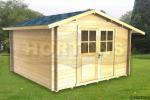 Log Cabin Maidenhead 35 + 35mm  3.0 X 3.0m  Twinskin