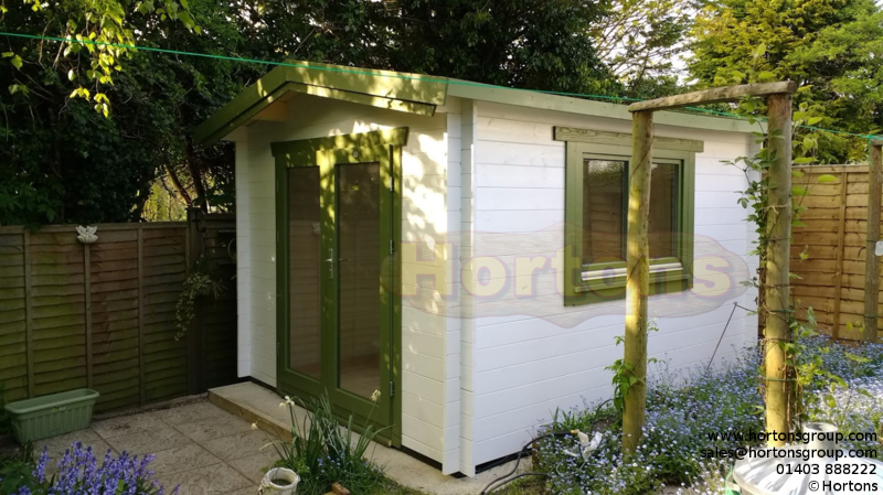 28mm Hull - 3m x 3.5m Log Cabin - Click Image to Close