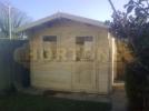 Insulated log cabins up to 3m wide