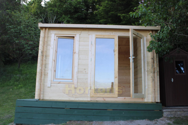 3.5m x 3m insulated Twin Skin garden Office_1