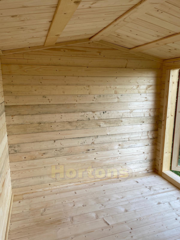 3.5m x 3m insulated Twin Skin garden Office_4