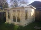 Log Cabin Manchester 28mm 3.5 X 3.5m