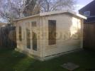 Manchester 35mm 3.5 x 3.5 m Log Cabin - Click Image to Close