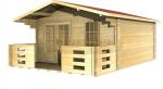 45mm Maidstone - 4 x 4 m Log Cabin - Click Image to Close