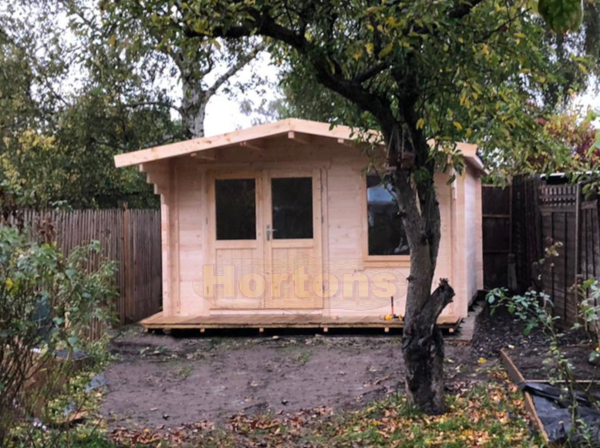 Log Cabin 45mm Dartford 4 X 5 Log Cabin