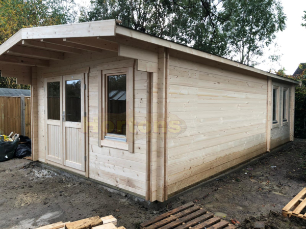 Maldon 35mm 4x8m log cabin - Click Image to Close