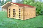 Log Cabin Waterlooville 90mm 4.0 X 4.0m