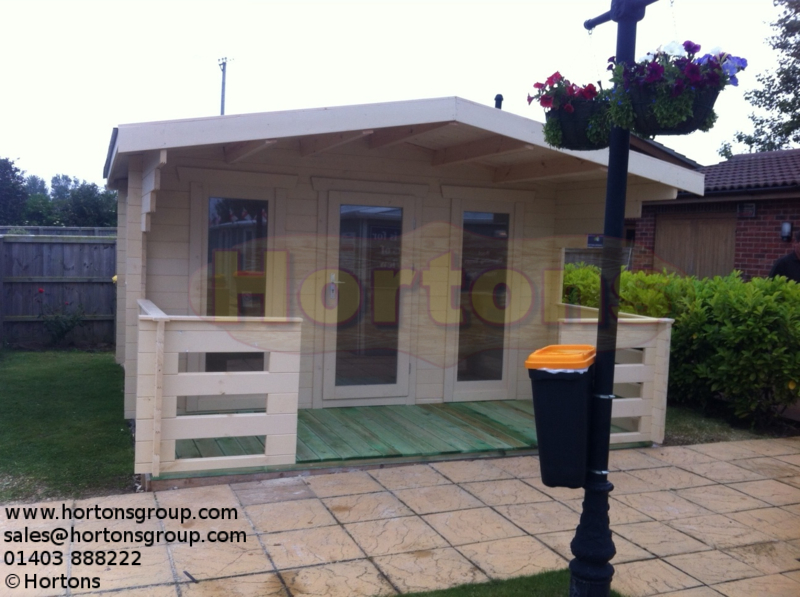 Bournemouth 28mm 4.0 x 3.0m Log Cabin