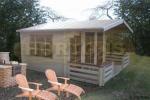 Bournemouth 28mm 4.0 x 3.0m Log Cabin