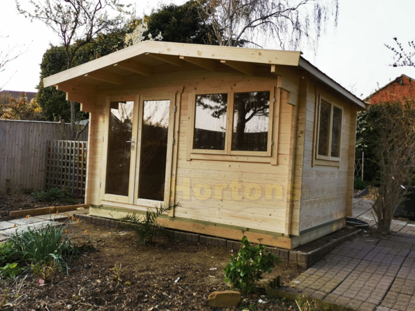 4x3m Leatherhead garden cabin_1