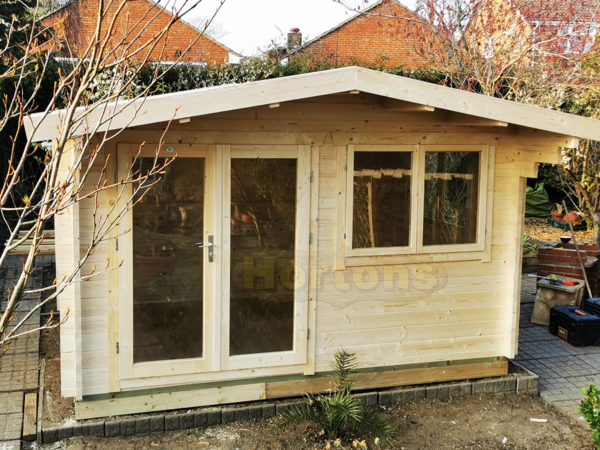 4x3m Leatherhead garden cabin_3