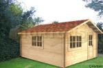 4x5 Epsom log cabin in 45mm thick wall logs