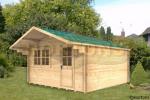 Log Cabin Eastleigh Twinskin 45 + 45mm  4.0 X 4.0m