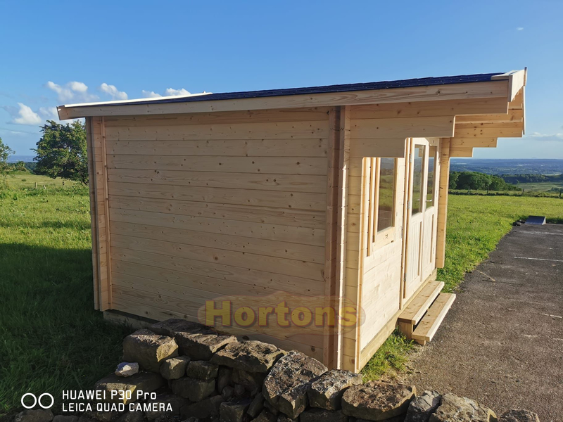 28mm Limpsfield log cabin - 4x3m