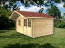 28mm Limpsfield log cabin - 4x3m