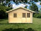 28mm Limpsfield log cabin - 4x3m