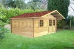 Log Cabin Seaford Twinskin 60 + 60mm  4.0 X 4.0m