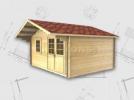 Seaford 28mm 4x4m Log Cabin